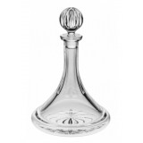 Bohemia Crystal Blank Ship Decanter 850ml