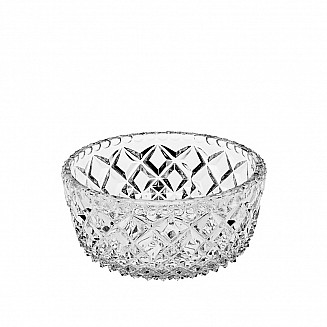 Bohemia Crystal Diamond small bowl 11.6cm