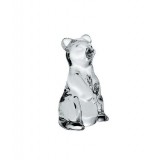 Bohemia Crystal Bear Figurine 7cm