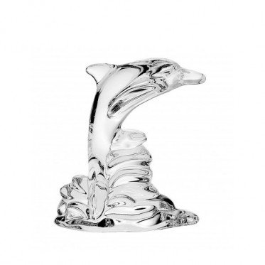 Bohemia Crystal Dolphin Figurine 7cm