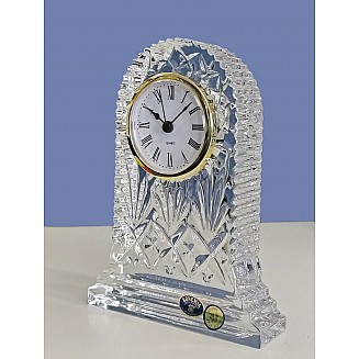 Bohemia Crystal Clock Stand 17.5cm /1PC