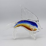 Hand Crafted Glass Animal Fish 30cm