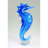 Hand Crafted Glass Animal Seahorse 22cm