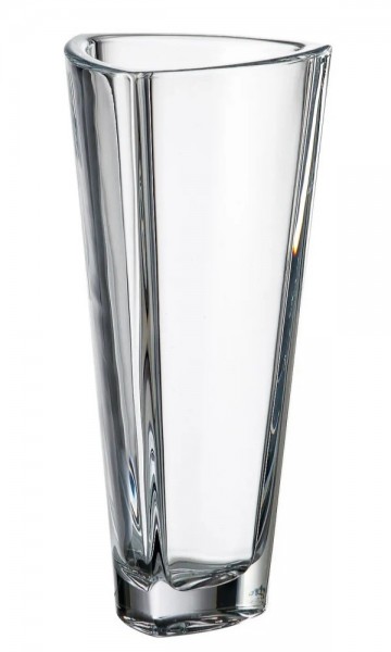 Bohemia Crystal Triangle Vase 30.5cm