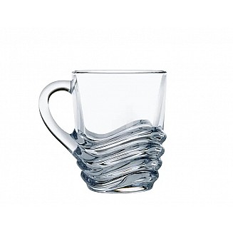 Bohemia Crystal Wave Cup 130ml /6PC