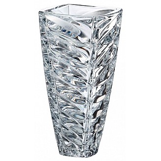 Bohemia Crystal Facet Vase 30.5cm /1PC